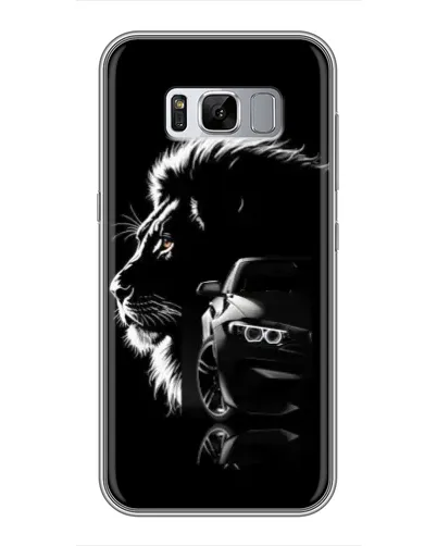 Чохол для Samsung Galaxy S8 Plus (G955) з картинкою «BMW та лев» Чохол для Samsung Galaxy S8 Plus (G955) з картинкою «BMW та лев»