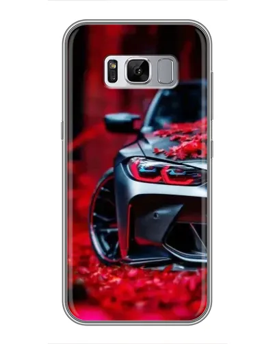 Чохол для Samsung Galaxy S8 Plus (G955) з картинкою «Спортивна BMW та квіти» Чохол для Samsung Galaxy S8 Plus (G955) з картинкою «Спортивна BMW та квіти»