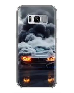 Чохол для Samsung Galaxy S8 Plus (G955) з картинкою «BMW у диму»