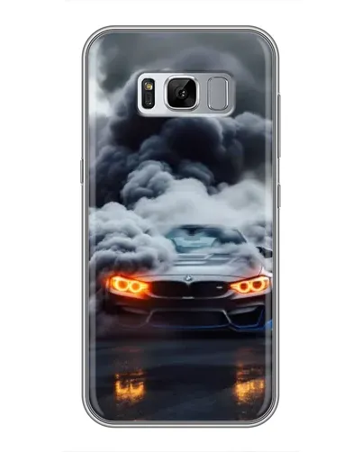Чохол для Samsung Galaxy S8 Plus (G955) з картинкою «BMW у диму» Чохол для Samsung Galaxy S8 Plus (G955) з картинкою «BMW у диму»