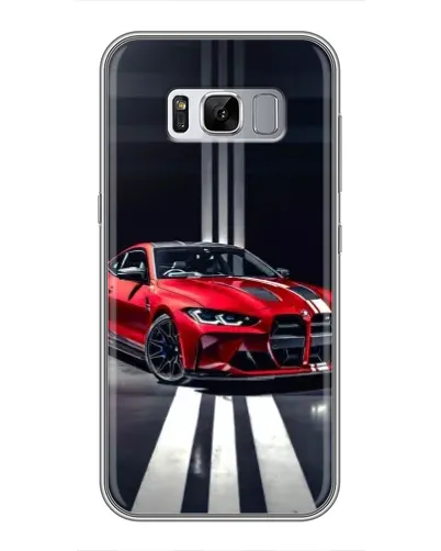 Чохол для Samsung Galaxy S8 Plus (G955) з картинкою «Червона BMW на дорозі» Чохол для Samsung Galaxy S8 Plus (G955) з картинкою «Червона BMW на дорозі»