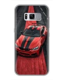 Чохол для Samsung Galaxy S8 Plus (G955) з картинкою «BMW на червоній доріжці»