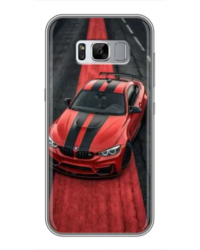 Чохол для Samsung Galaxy S8 Plus (G955) з картинкою «BMW на червоній доріжці» Чохол для Samsung Galaxy S8 Plus (G955) з картинкою «BMW на червоній доріжці»