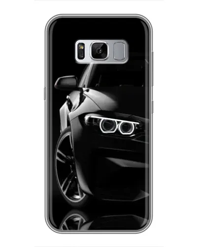 Чехол для Samsung Galaxy S8 Plus (G955) с картинкой «Черная BMW — профиль» Чехол для Samsung Galaxy S8 Plus (G955) с картинкой «Черная BMW — профиль»