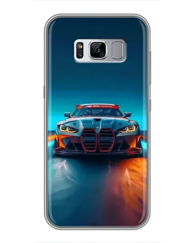 Чехол для Samsung Galaxy S8 Plus (G955) с картинкой «BMW — огни неона» Чехол для Samsung Galaxy S8 Plus (G955) с картинкой «BMW — огни неона»