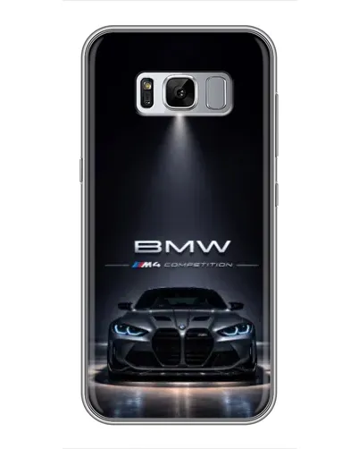 Чехол для Samsung Galaxy S8 Plus (G955) с картинкой «BMW сквозь ночной город» Чехол для Samsung Galaxy S8 Plus (G955) с картинкой «BMW сквозь ночной город»