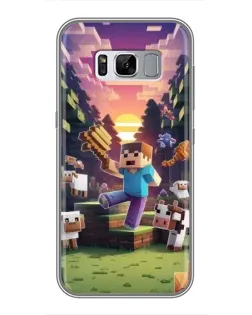 Чохол для Samsung Galaxy S8 Plus (G955) з картинкою «Стів на фермі»