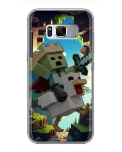Чохол для Samsung Galaxy S8 Plus (G955) з картинкою «Стів та гусь»