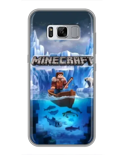 Чохол для Samsung Galaxy S8 Plus (G955) з картинкою «Minecraft льодянийсвіт» Чохол для Samsung Galaxy S8 Plus (G955) з картинкою «Minecraft льодянийсвіт»