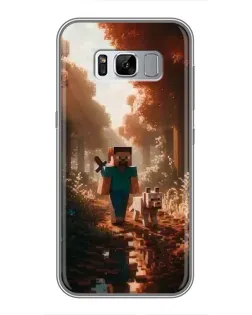 Чохол для Samsung Galaxy S8 Plus (G955) з картинкою «Стів у лісі»