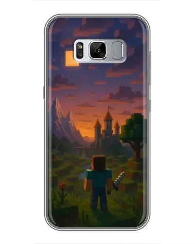 Чохол для Samsung Galaxy S8 Plus (G955) з картинкою «Стів біля вежі» Чохол для Samsung Galaxy S8 Plus (G955) з картинкою «Стів біля вежі»