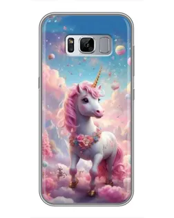 Чехол для Samsung Galaxy S8 Plus (G955) с картинкой «Единорог среди облаков»