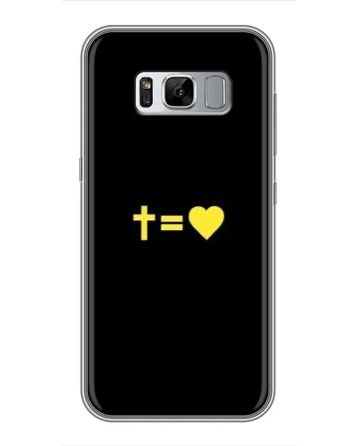 Чехол для Samsung Galaxy S8 Plus (G955) с картинкой «Сердце и Крест» Чехол для Samsung Galaxy S8 Plus (G955) с картинкой «Сердце и Крест»