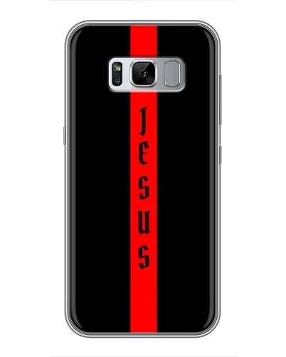 Чехол для Samsung Galaxy S8 Plus (G955) с картинкой «Красная линия веры» Чехол для Samsung Galaxy S8 Plus (G955) с картинкой «Красная линия веры»