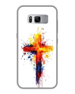 Чехол для Samsung Galaxy S8 Plus (G955) с картинкой «Акварельный крест»