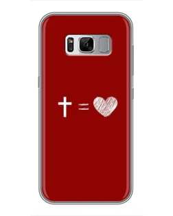 Чехол для Samsung Galaxy S8 Plus (G955) с картинкой «Уравнение любви» Чехол для Samsung Galaxy S8 Plus (G955) с картинкой «Уравнение любви»
