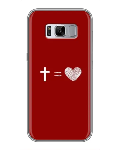 Чехол для Samsung Galaxy S8 Plus (G955) с картинкой «Уравнение любви» Чехол для Samsung Galaxy S8 Plus (G955) с картинкой «Уравнение любви»