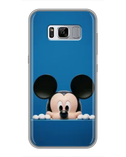 Чехол для Samsung Galaxy S8 Plus (G955) с картинкой «Микки выглядывает»