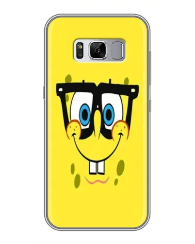 Чехол для Samsung Galaxy S8 Plus (G955) с картинкой «Минималистичный Спанч Боб» Чехол для Samsung Galaxy S8 Plus (G955) с картинкой «Минималистичный Спанч Боб»