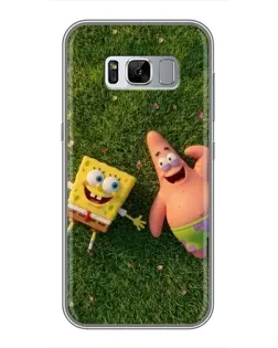 Чехол для Samsung Galaxy S8 Plus (G955) с картинкой «Друзья на лужайке» Чехол для Samsung Galaxy S8 Plus (G955) с картинкой «Друзья на лужайке»