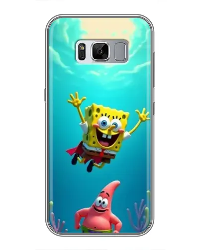 Чехол для Samsung Galaxy S8 Plus (G955) с картинкой «Спанч Боб под водой» Чехол для Samsung Galaxy S8 Plus (G955) с картинкой «Спанч Боб под водой»