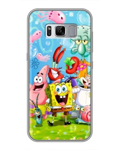 Чехол для Samsung Galaxy S8 Plus (G955) с картинкой «Губка Боб и друзья» Чехол для Samsung Galaxy S8 Plus (G955) с картинкой «Губка Боб и друзья»