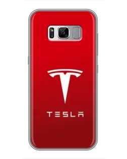 Чехол для Samsung Galaxy S8 Plus (G955) с картинкой «Tesla Red Classic»