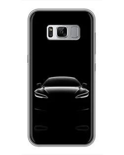 Чехол для Samsung Galaxy S8 Plus (G955) с картинкой «Силуэт Tesla Night»