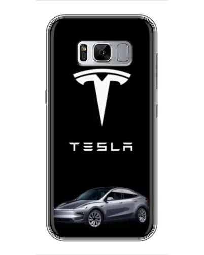 Чехол для Samsung Galaxy S8 Plus (G955) с картинкой «Tesla Model Y»