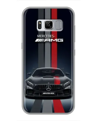 Чохол для Samsung Galaxy S8 Plus (G955) з картинкою «Mercedes — білий карбон» Чохол для Samsung Galaxy S8 Plus (G955) з картинкою «Mercedes — білий карбон»