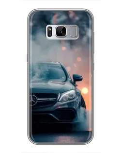Чохол для Samsung Galaxy S8 Plus (G955) з картинкою «Mercedes — нічне місто»