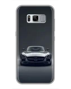 Чохол для Samsung Galaxy S8 Plus (G955) з картинкою «Mercedes на чорному»