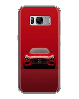 Чохол для Samsung Galaxy S8 Plus (G955) з картинкою «Червоний Mercedes AMG»
