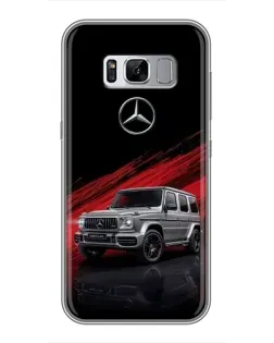 Чохол для Samsung Galaxy S8 Plus (G955) з картинкою «Mercedes G-Class червоний»