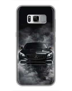 Чохол для Samsung Galaxy S8 Plus (G955) з картинкою «Mercedes у диму»