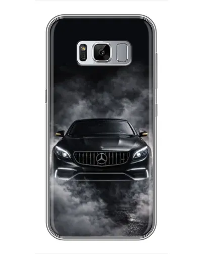 Чохол для Samsung Galaxy S8 Plus (G955) з картинкою «Mercedes у диму» Чохол для Samsung Galaxy S8 Plus (G955) з картинкою «Mercedes у диму»