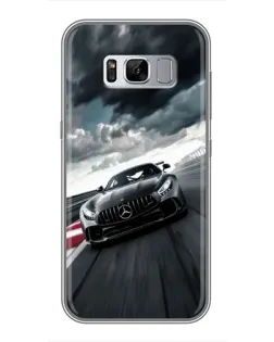 Чохол для Samsung Galaxy S8 Plus (G955) з картинкою «Гоночний Mercedes AMG»