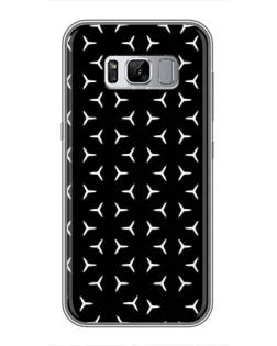 Чехол для Samsung Galaxy S8 Plus (G955) с картинкой «Mercedes паттерн звезд»