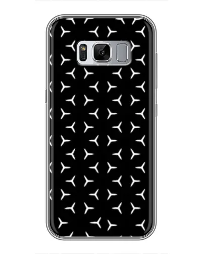 Чехол для Samsung Galaxy S8 Plus (G955) с картинкой «Mercedes паттерн звезд» Чехол для Samsung Galaxy S8 Plus (G955) с картинкой «Mercedes паттерн звезд»