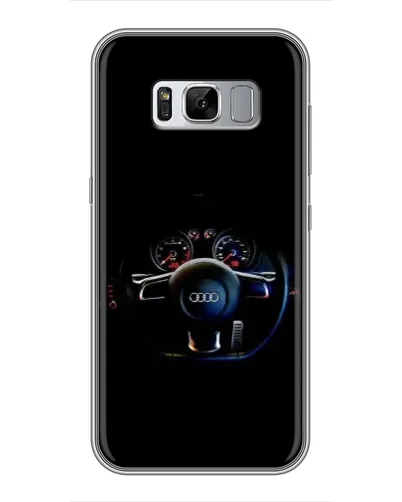 Чехол для Samsung Galaxy S8 Plus (G955) с картинкой «Салон Audi — руль»
