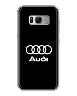 Чехол для Samsung Galaxy S8 Plus (G955) с картинкой «Классическое лого Audi» Чехол для Samsung Galaxy S8 Plus (G955) с картинкой «Классическое лого Audi»