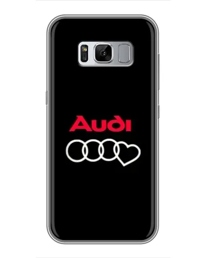 Чехол для Samsung Galaxy S8 Plus (G955) с картинкой «Логотип Audi Heart»