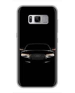 Чехол для Samsung Galaxy S8 Plus (G955) с картинкой «Audi — ночной контур» Чехол для Samsung Galaxy S8 Plus (G955) с картинкой «Audi — ночной контур»