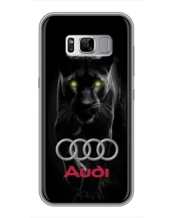 Чехол для Samsung Galaxy S8 Plus (G955) с картинкой «Пантера и Audi» Чехол для Samsung Galaxy S8 Plus (G955) с картинкой «Пантера и Audi»