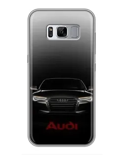 Чехол для Samsung Galaxy S8 Plus (G955) с картинкой «Audi — градиентный контур» Чехол для Samsung Galaxy S8 Plus (G955) с картинкой «Audi — градиентный контур»