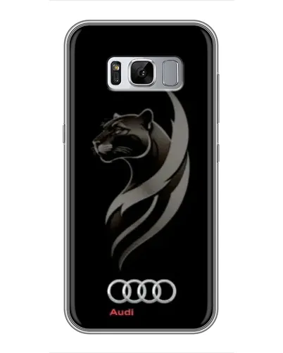 Чехол для Samsung Galaxy S8 Plus (G955) с картинкой «Графика — пантера и Audi»