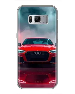 Чехол для Samsung Galaxy S8 Plus (G955) с картинкой «Audi RS — красный стиль» Чехол для Samsung Galaxy S8 Plus (G955) с картинкой «Audi RS — красный стиль»