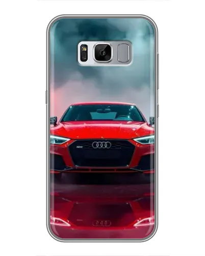 Чехол для Samsung Galaxy S8 Plus (G955) с картинкой «Audi RS — красный стиль»