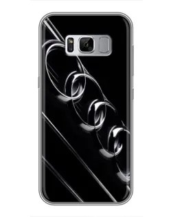 Чехол для Samsung Galaxy S8 Plus (G955) с картинкой «Audi — абстрактные кольца» Чехол для Samsung Galaxy S8 Plus (G955) с картинкой «Audi — абстрактные кольца»