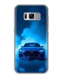 Чехол для Samsung Galaxy S8 Plus (G955) с картинкой «Audi — голубая энергия» Чехол для Samsung Galaxy S8 Plus (G955) с картинкой «Audi — голубая энергия»